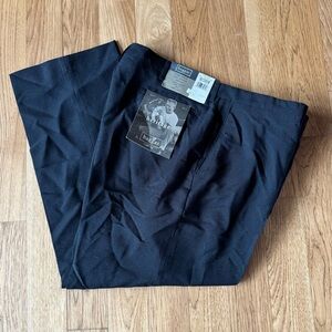 HAGGAR Black Magic Stretch Dress Pants - Men's Size 38W x 29L